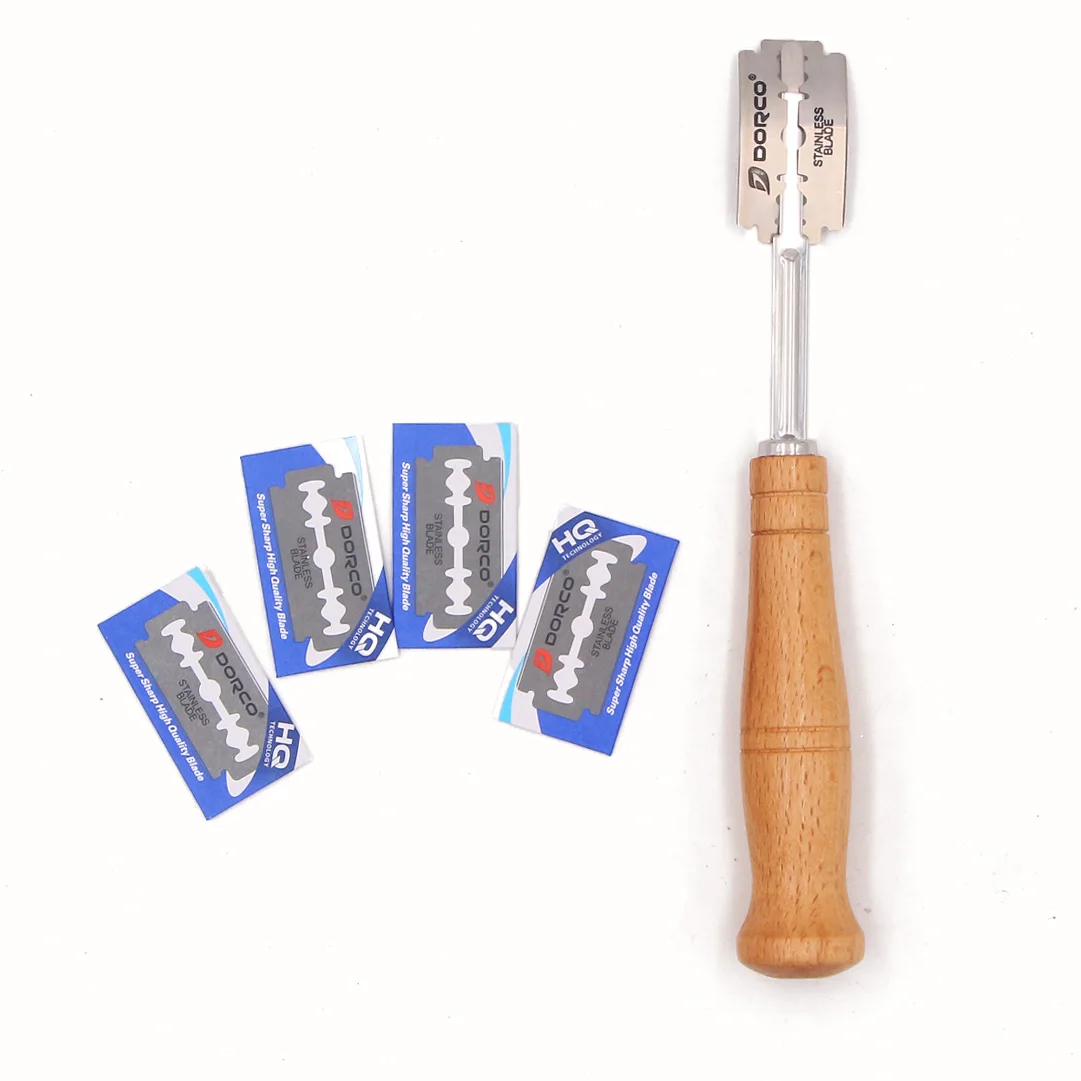 

Amazon supplier wood Bread Lame with 4 Blades Included