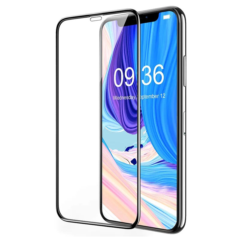 

10H 5D Full Cover Cell Phone Tempered Glass Screen Protector for iPhone X XS