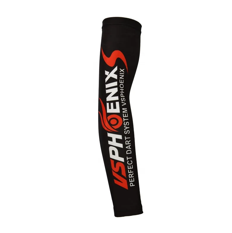 

Lightweight UV Protection Compression Cooler Running Black Arm Sleeves For All Outdoor Sport, Custom color