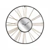 Mayco Gold Modern Decorative Mirror Wall Clock