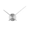DIY 3D Home Art Decoration Large Silver Wall Clock Hands