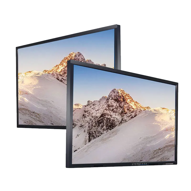 

55 inch android wall mount interactive whiteboard touch screen all in one pc with i3/i5/i7 cpu with android dual os