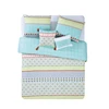 printed microfiber 5pcs comforter set