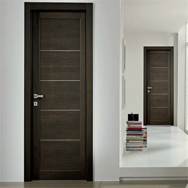 Комплект для внутренней твердой деревянной двери с новой системой быстрой сборки