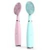 Amazon 2019 New Sonic Vibrating Deeply Cleaning Skin Silicone Waterproof Facial Cleansing Brush