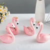 New european style home decoration appease toy gift for girl present cake decorating supplies mini flamingo shape