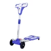 Cheap wholesale swing 2 pedals foldable 4 wheel kids kick scooter with brakes