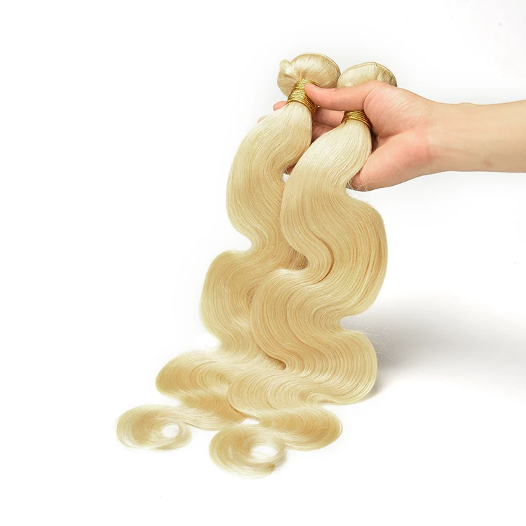 

Anna Hair 613 Blonde Hair Weave Bundles Human Hair