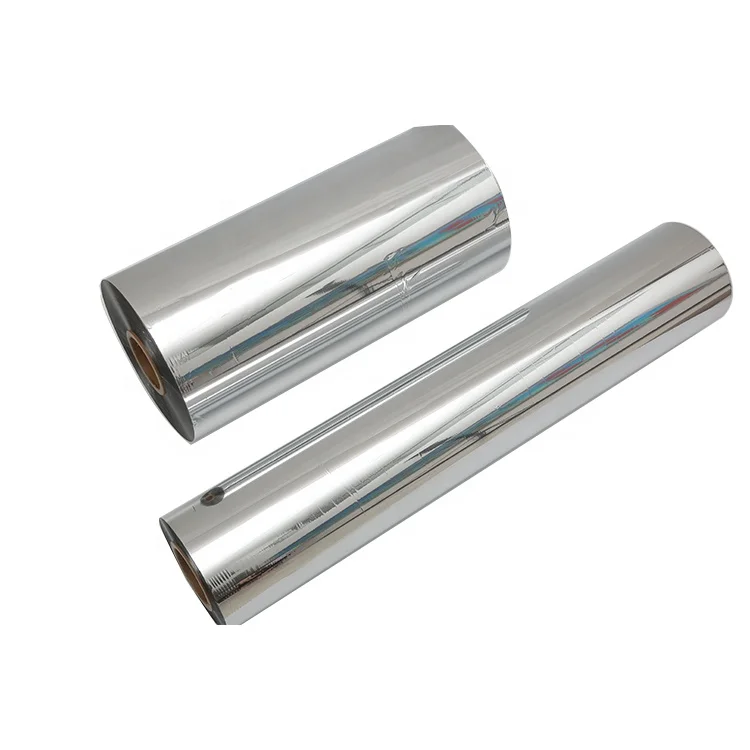 
Low wholesale aluminum metalized film film lamination metalized pet 