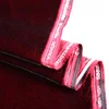 Wine red color tela india 5000 velvet curtain fabric 100% polyester for bag