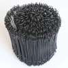 pvc coated double loop wire ties/galvanized bag sack bar ties
