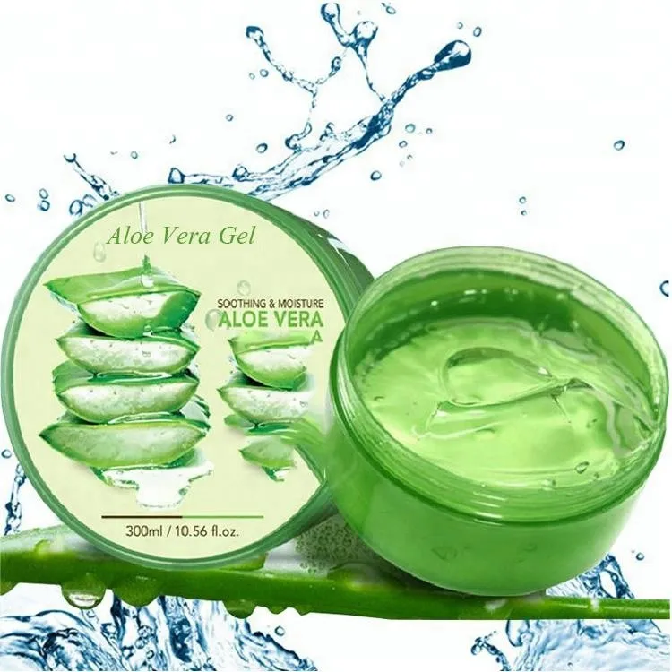 

OEM/ODM nature aloe vera sooting moisture face skin care pure aloe vera gel for face,aloe vera sleep facial gel, Transparent