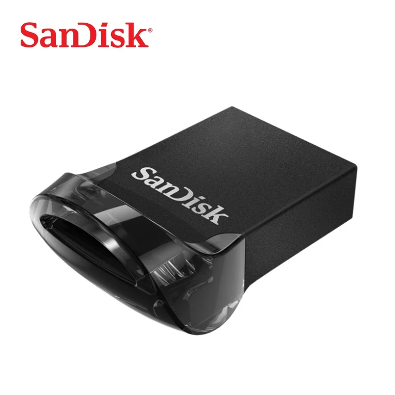 SanDisk Fit USB Flash Drive 64gb CZ430 16GB mini USB Pen Drive 3.1 Up to 130MB/S pendrive high Speed USB 3.0 Stick 32gb 128G