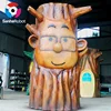 Hot silicone rubber waterproof can tear down life size talking tree for playground