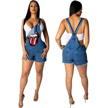 denim rompers