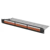 Customized Ce Certificate 24 Port Cat 6 UnShielded UTP Patch Panel with Module