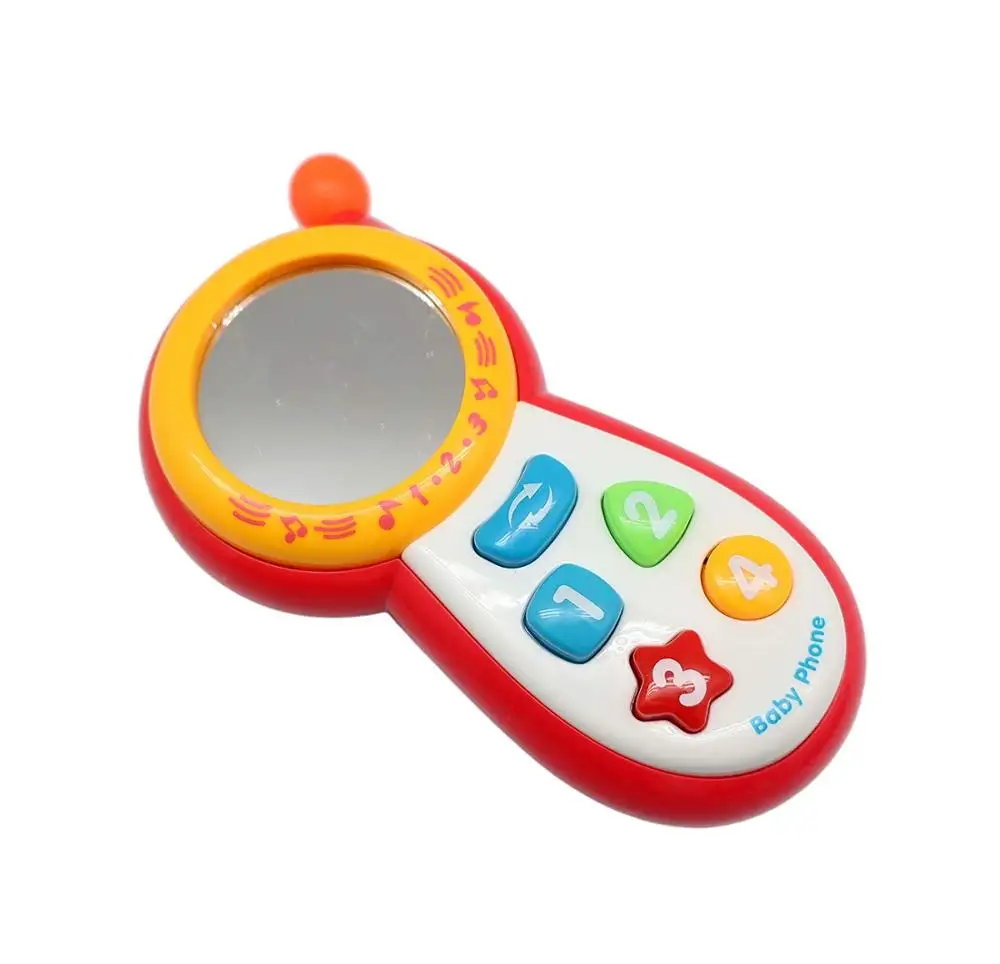 baby toy with mirror and music