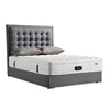 Bed Design Furniture Platform Hotel Solid Wood Bed Frame with Headboard