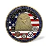 US army remember marriors eagle souvenir Collection Challenge Coin metal coin commemorative metal round coin