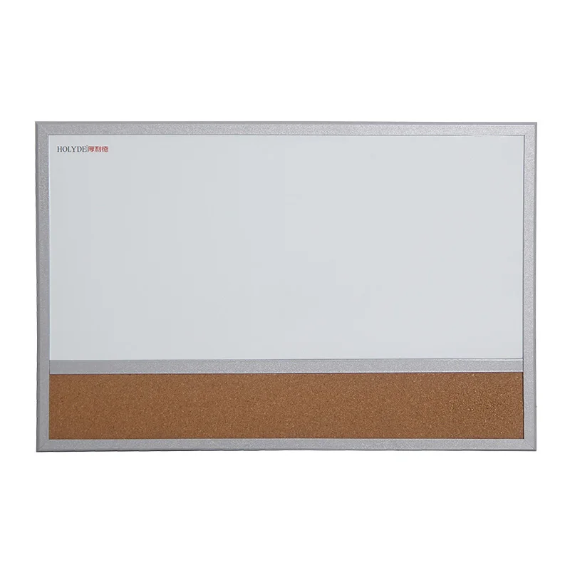 
Amazon customized wooden frame wall decorative cork pin bulletin board 