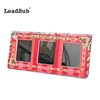 Rectangular Black Slate Photo Frame sublimation printing blank stone photo rock slate Glossy coated photo slate for wedding gift