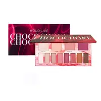 

Hot Selling Eyes Makeup 3 in 1 set Cosmetics Mate Colorful Cosmetic Blush Eye Shadow Palette