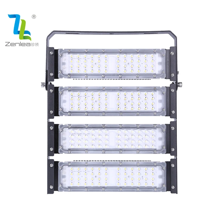 
Bridgelux chip 100w 150w 200w 250w 300w aluminum ip65 black housing high mast light 