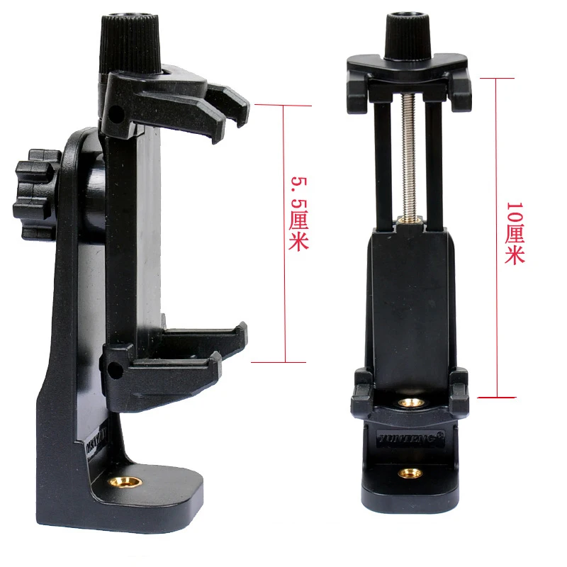 

360 degree rotatable mobile phone clamp sy18 broadcasting phone stand, Black