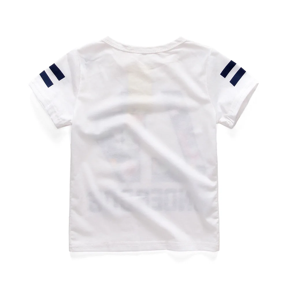 
New design printing 47 letter t shirt and short pants 2pcs set kids baby boys clothes 