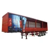 Spring latch bolt curtain side trailer walls cargo interlink semi wall truck trailers