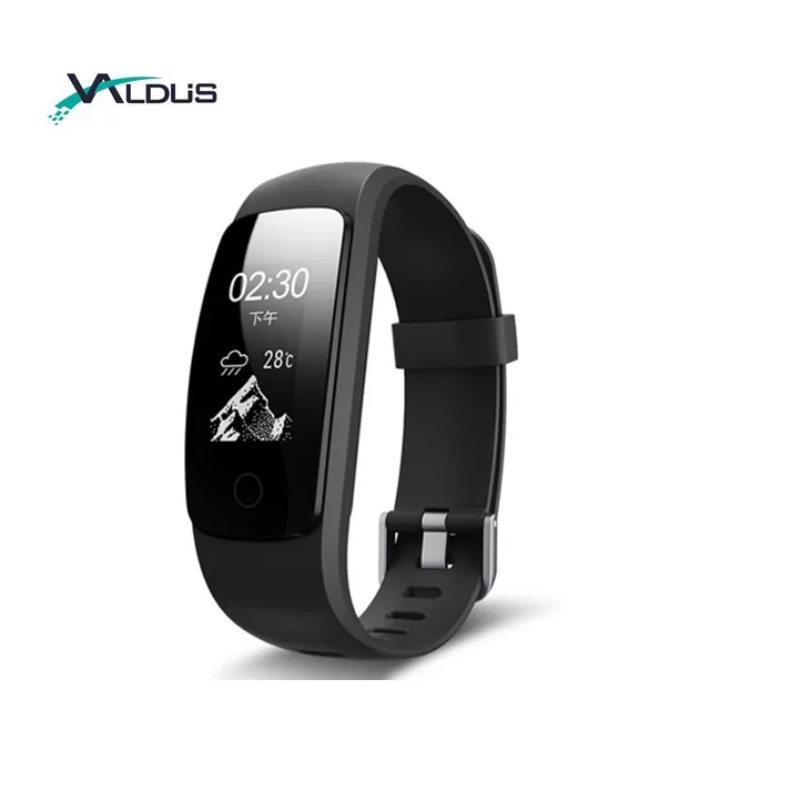 

Fitness Pedometer Heart Rate Monitor Mobile Phones Bracelet for XiaoMi ID107Plus HR, Red;navy;green;purple;black