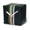 Best promotion gifts desk decoration clock fashion cool PU clock