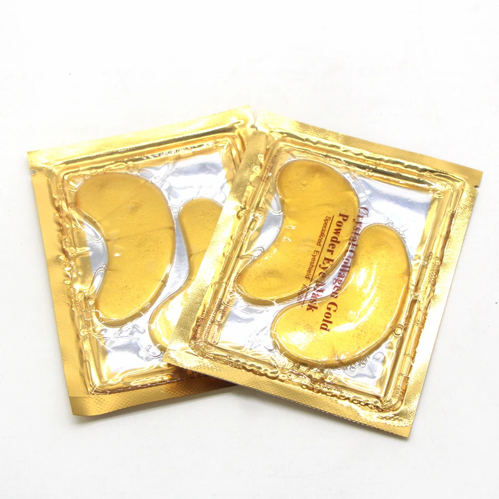 

Golden supplier gel sleep eye mask and anti-wrinkle gold eye mask