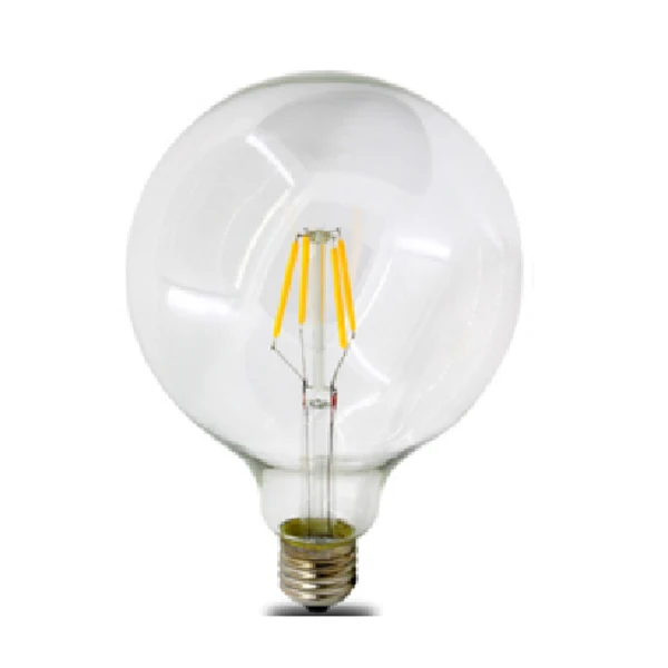 custom filament bulb 4000k dimmable G125 vintage led filament edison bulb