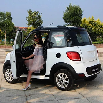 High Speed Mini Electric Car 4 Seater Electric Solar Vehicle - Buy 4