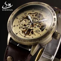 

SHENHUA 15 Wholesale brand men's skeleton automatic mechanical wrist watch