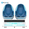 9D VR Indoor Video Games Machines Virtual Reality Simulation Rides For Shopping Mall