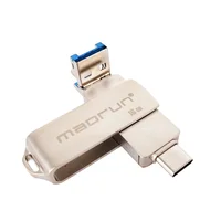 

New Arrival 3 in 1 USB 2.0 OTG Type C Flash Drive Memory Stick Pen 8G 16G 32G 64GB Storage