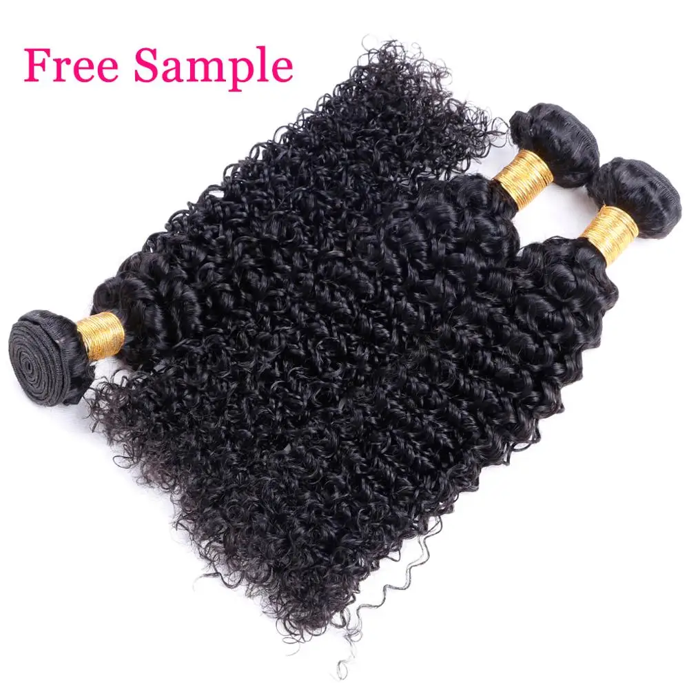 

Aliexpress Hair Original Remy Peruvian Jerry Curly Human Hair Weave Bundles Extensions No Shedding No tangle For Black Women