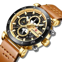 

Naviforce Chronograph watch 9131 reloj Luxury Quartz Mens multifunction sports Relogio Masculino Waterproof Wrist Watches