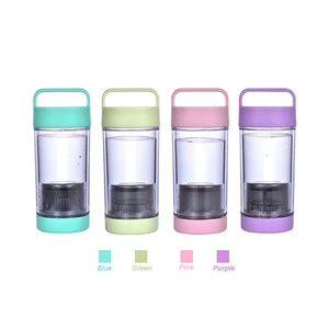 Image of Multiple Colour 100%Leak Proof Water Bottle With Infuser And Filter