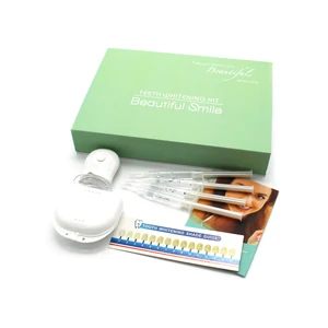2019 Hot Sale CE & FDA Approved Laser Teeth Bleaching System Teeth Whitening Home Kits Private Logo