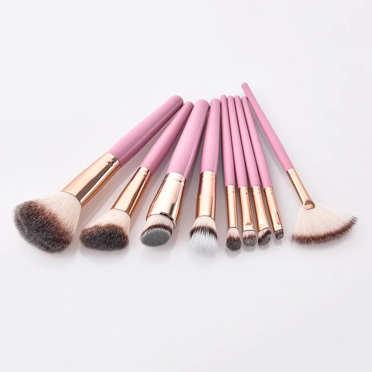 

China Factory Logo Private Label High Quality Professional Makeup Brushes Kit for Women