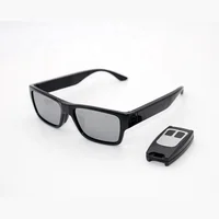 

Smart no hole camera glasses with remote control full hd 1080p