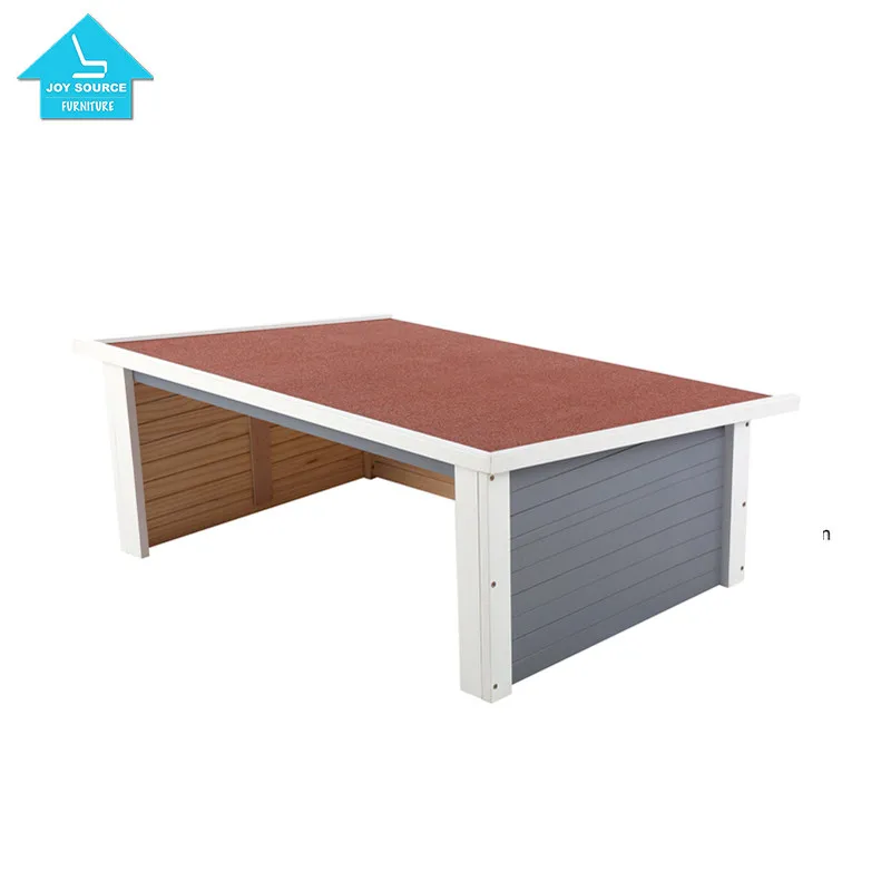 Outdoor Garage Carport For Lawn Robotic Mower With Foldable Flat