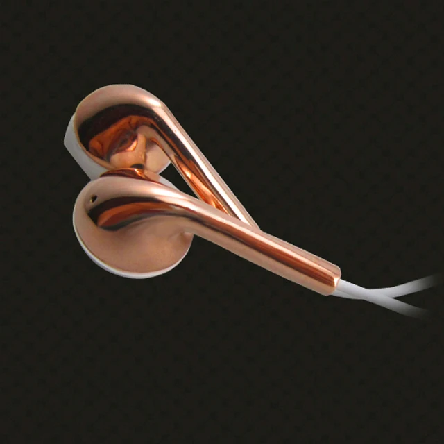 

Fashion rose gold earphone for iPhone in stock, Multi