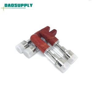 Ceramic Coil Vape Cartridge Wood Tip