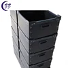 waterproof pp plastic material corrugated packaging postal tote box