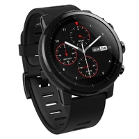 

International Version Original Xiaomi Huami Amazfit Stratos 2 Black Watch Sport Smartwatch 2.5D 1.34'' Screen GPS Waterproof