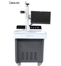 Man Laser 50W Portable Fiber Laser Marking Machine Price For Metal Glass Plastic